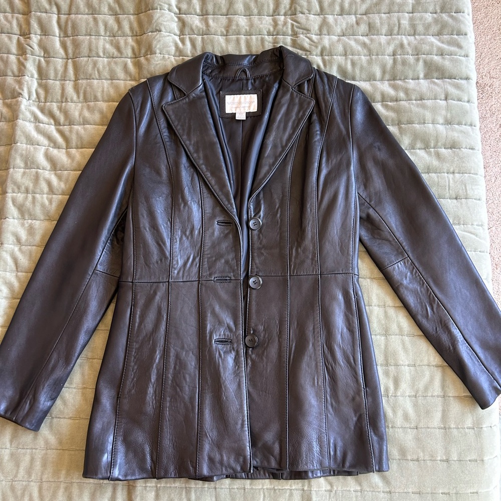Women’s Vintage Leather Jacket size Small
